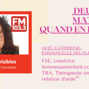 Deuil de la maternité: quand en parler?